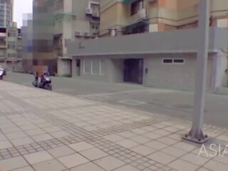Modelmedia asia-picking su un motorcycle donna su il street-chu meng shu-mdag-0003-best originale asia xxx clip film