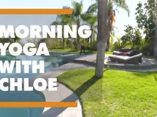 Pagi yoga ends sehingga dalam fabulous xxx video dengan chloe amour - itspov